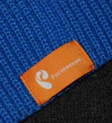 Полотенце махровое с логотипом вышивкой